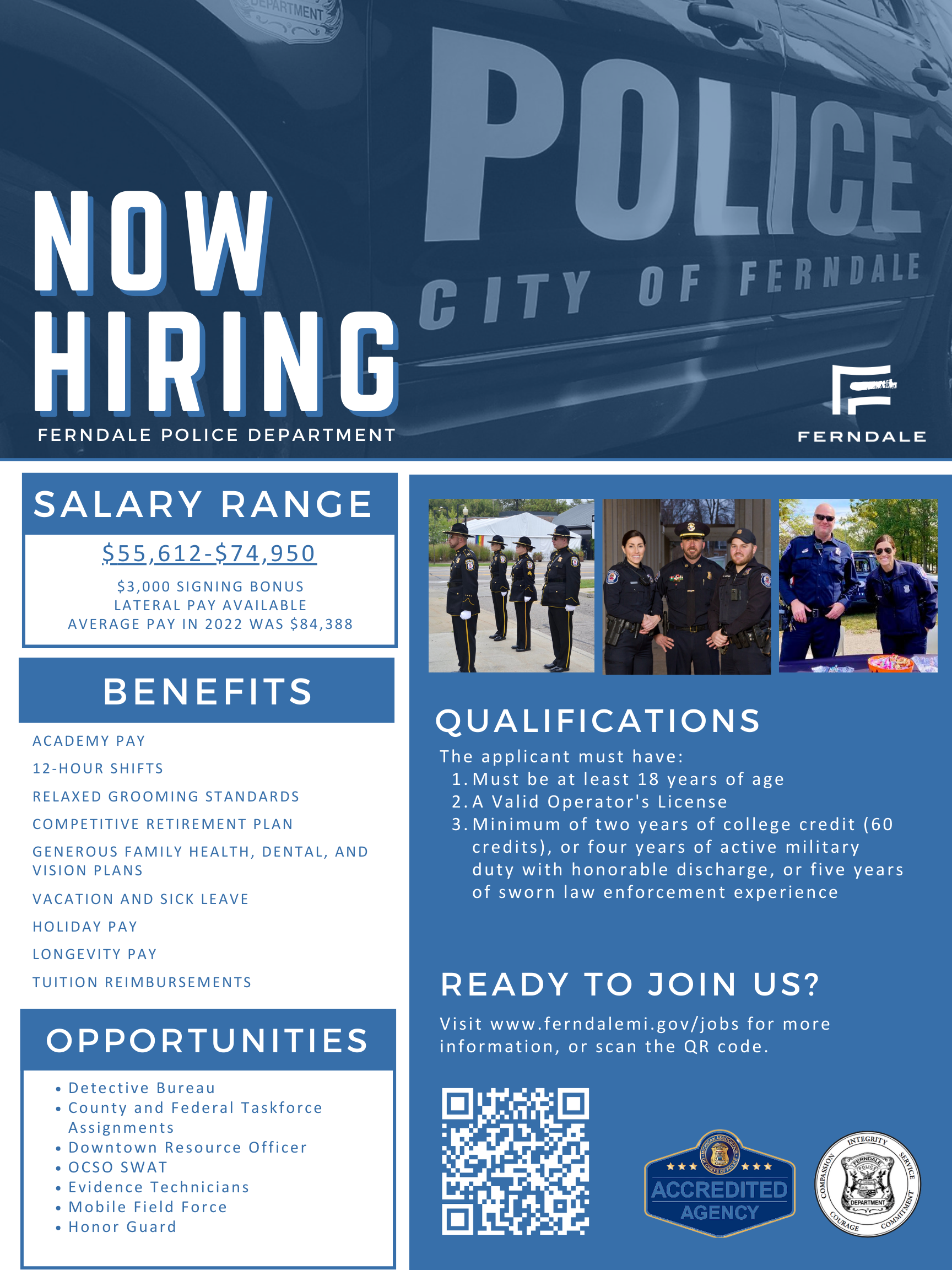 See which police forces are recruiting now